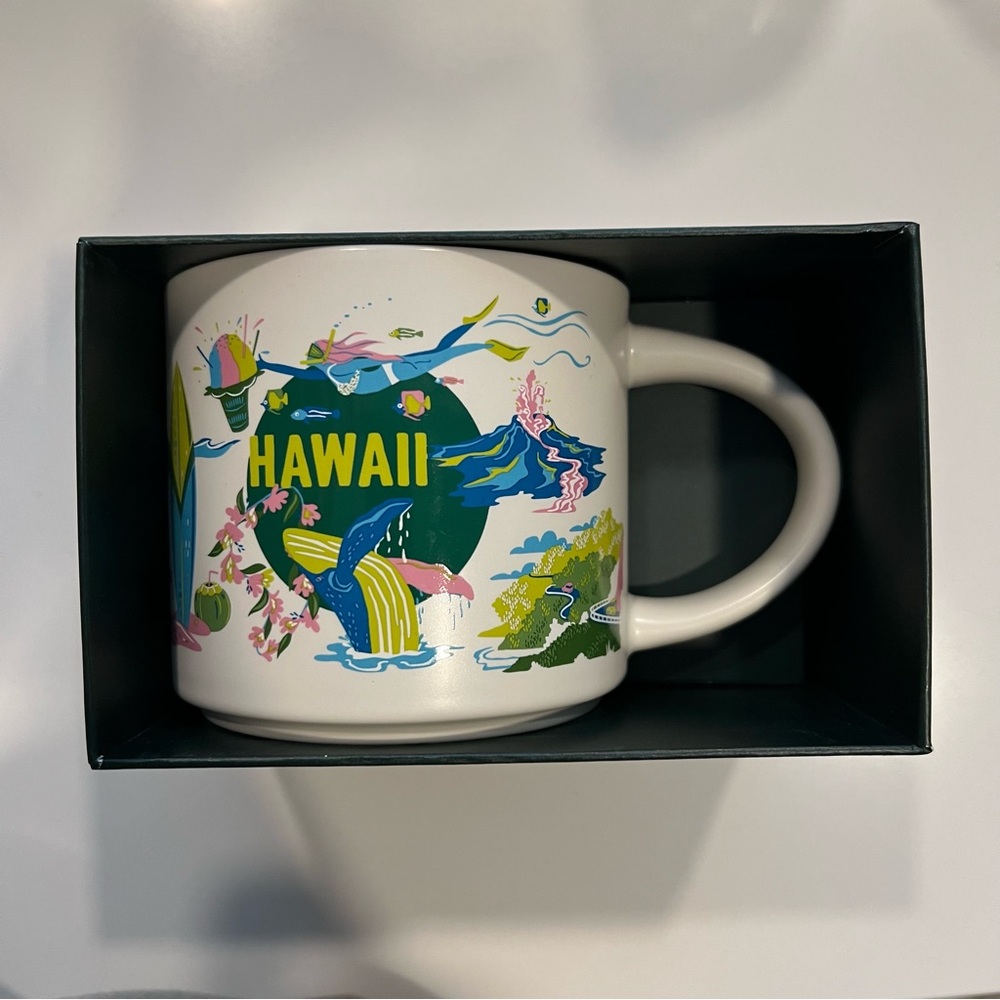 Starbucks Hawaii Discovery Series Ceramic Coffee Mug, 14 oz